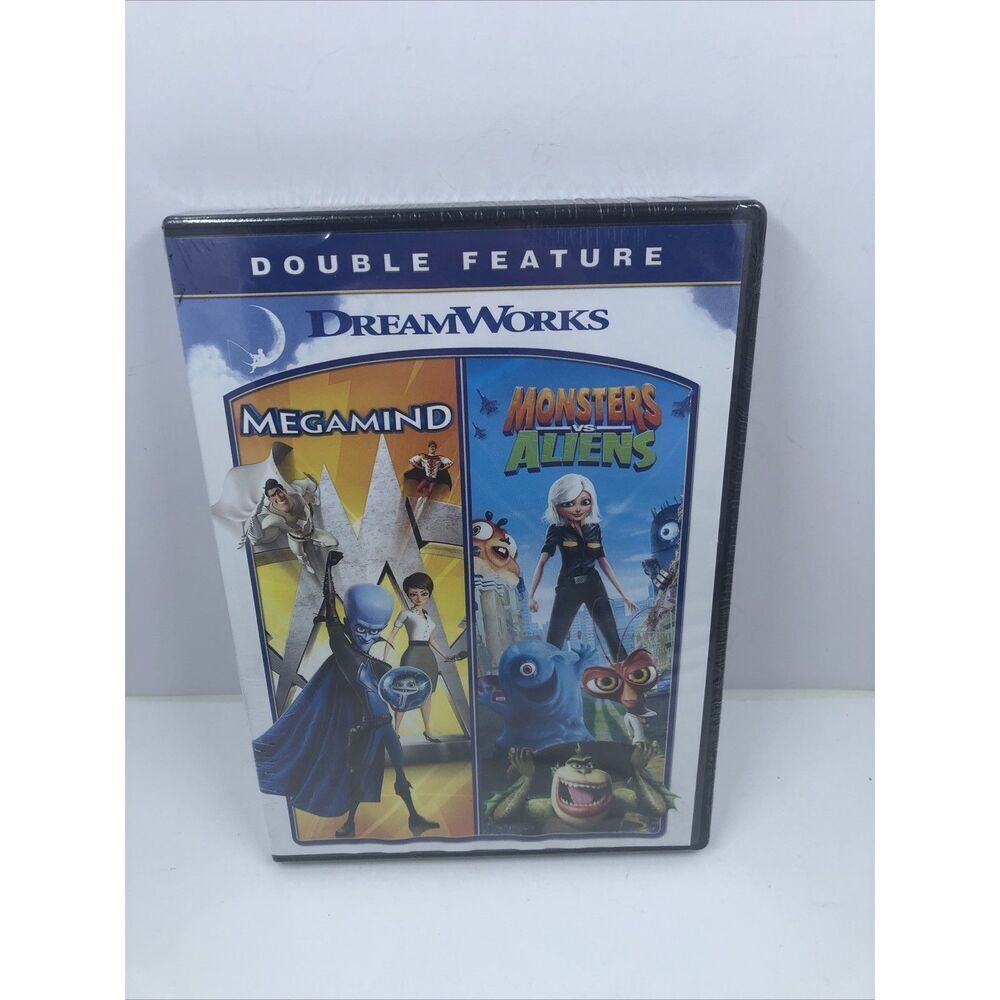*Megamind / Monsters vs. Aliens Double Feature (DVD) Animated NEW/ Sealed